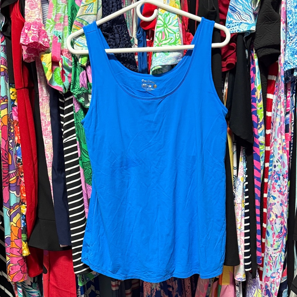 Lilly Pulitzer Electric Blue Tank Top
